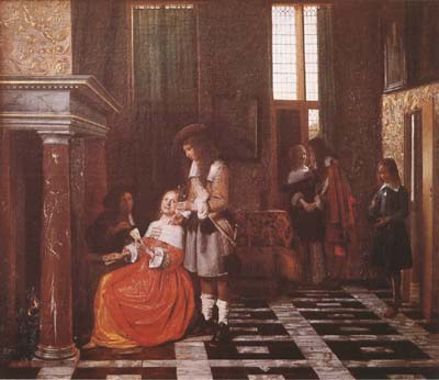 Pieter de Hooch The Card-Players (mk08)